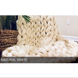 Chunky Knit Throw